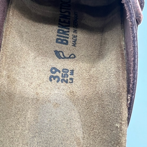 Birkenstock Boston Women’s Sz 8 Brown Habana Oiled Leather Soft Footbed Shoes. - Picture 12 of 12